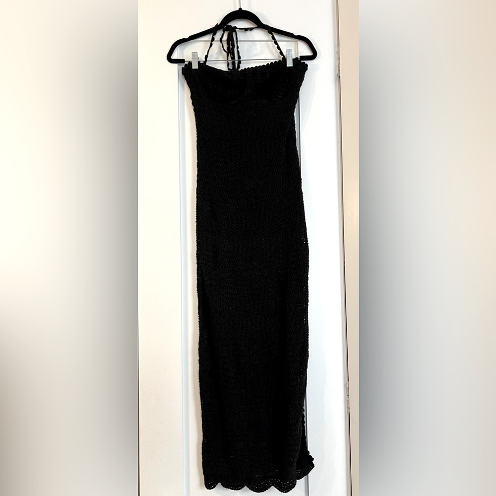 Free People Crochet Maxi Dress